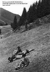 Luge sur le pre